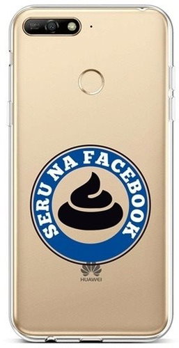 TopQ Huawei Y6 Prime 2018 silicone Facebook 43110 - Phone Cover - Main image