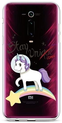 TopQ Xiaomi Mi 9T silicone Stay Unicorn 43014 - Phone Cover - Main image
