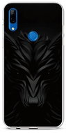 TopQ Huawei P Smart Z silicone Black Wolf 42969 - Phone Cover