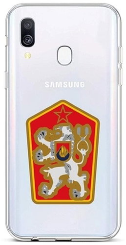TopQ Samsung A40 silicone National Emblem 42962 - Phone Cover - Main image