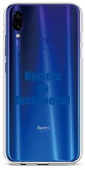 TopQ Xiaomi Redmi Note 7 silicone I'm not on Facebook 42928 - Phone Cover