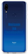 TopQ Xiaomi Redmi 7 silicone I'm not on Facebook 42918 - Phone Cover