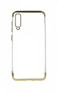 Forcell Frame Samsung A50 silicone gold 42748 - Phone Cover
