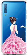 TopQ Samsung A7 silicone Pink Princess 42719 - Phone Cover