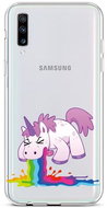 TopQ Samsung A70 silicone Rainbow Splash 42705 - Phone Cover