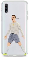 TopQ Samsung A70 silicone Footballer 42702 - Phone Cover