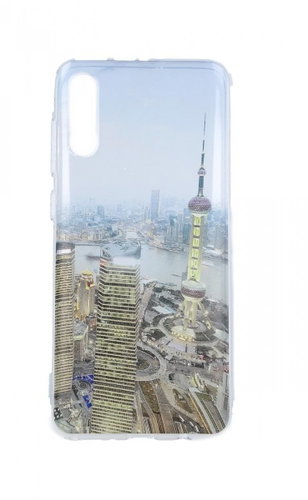 TopQ Samsung A70 silicone City 42696 - Phone Cover - Main image
