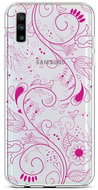 TopQ Samsung A70 silicone Pink Ornament 42693 - Phone Cover