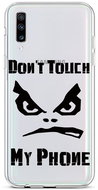 TopQ Samsung A70 silicone Don't Touch transparent 42692 - Phone Cover