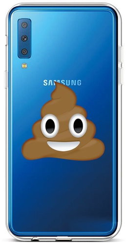 TopQ Samsung A7 silicone Poo 42654 - Phone Cover - Main image