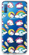 TopQ Samsung A7 silicone Chunky Unicorns 42650 - Phone Cover