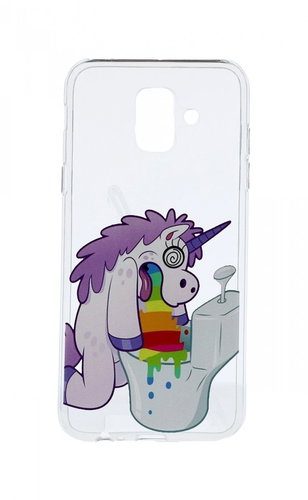 TopQ Samsung A6 silicone Hard Morning 42601 - Phone Cover - Main image