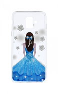 TopQ Samsung A6 silicone Blue Princess 42589 - Phone Cover