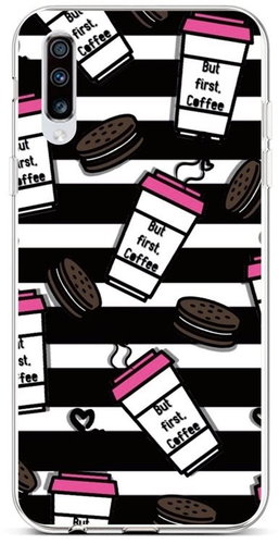 TopQ Samsung A70 silicone Cups 42574 - Phone Cover - Main image