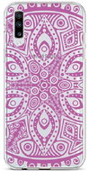 TopQ Samsung A70 silicone Violet Mandala 42551 - Phone Cover
