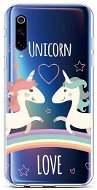 TopQ Xiaomi Mi 9 silikón Unicorn Love 42065 - Kryt na mobil