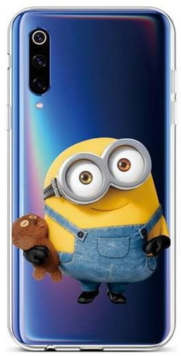 TopQ Xiaomi Mi 9 silicone Minion Kid 42063 - Phone Cover - Main image
