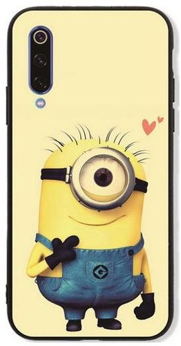 TopQ LUXURY Xiaomi Mi 9 fixed Minion 42048 - Phone Cover - Main image