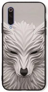 TopQ LUXURY Xiaomi Mi 9 solid White wolf 42042 - Phone Cover