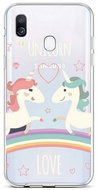 TopQ Samsung A40 silicone Unicorn Love 41908 - Phone Cover