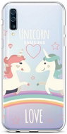 TopQ Samsung A50 silicone Unicorn Love 41794 - Phone Cover