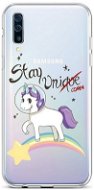Kryt na mobil TopQ Samsung A50 silikón Stay Unicorn 41792 - Kryt na mobil
