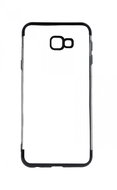 Forcell Frame Samsung J4+ silicone black 41762 - Phone Cover