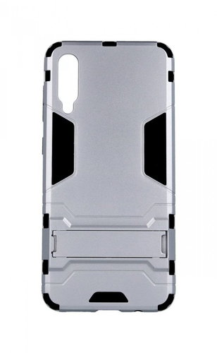 TopQ Samsung A50 with stand silver 41318 - Phone Cover - Main image