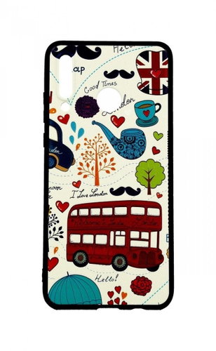 TopQ Huawei P30 Lite 3D silicone London 41254 - Phone Cover - Main image