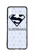 TopQ Huawei P30 Lite 3D silicone White Superman 41253 - Phone Cover