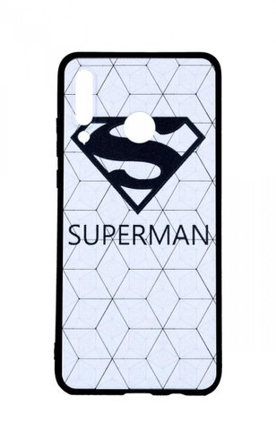 TopQ Huawei P30 Lite 3D silicone White Superman 41253 - Phone Cover - Main image