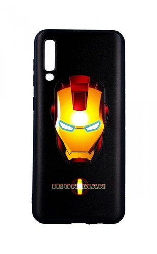 TopQ Samsung A50 3D silicone Iron Man 41173 - Phone Cover - Main image