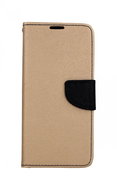 TopQ Samsung A9 booklet gold-black 40696 - Phone Case