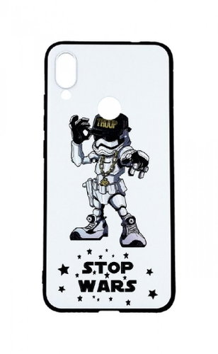 TopQ Huawei Y7 2019 3D silicone Storm Trooper 40595 - Phone Cover - Main image