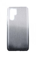 TopQ Huawei P30 Pro glitter silver-black 40397 - Phone Cover