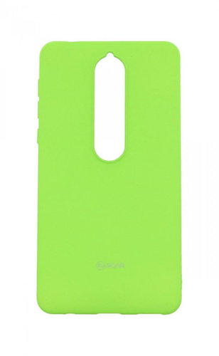 Roar Nokia 6.1 silicone lime 40127 - Phone Cover - Main image