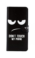 TopQ Samsung J6+ book Don´t Touch leatherette 38917 - Phone Case