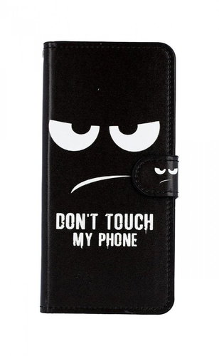 TopQ Samsung J6+ book Don´t Touch leatherette 38917 - Phone Case - Main image