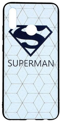 TopQ Honor 10 Lite 3D silicone white Superman 38501 - Phone Cover - Main image