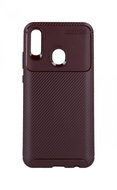 TopQ Focus Honor 10 Lite silicone brown 38476 - Phone Cover