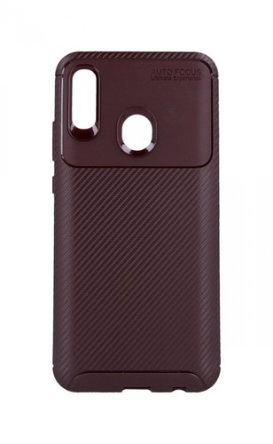TopQ Focus Honor 10 Lite silicone brown 38476 - Phone Cover - Main image
