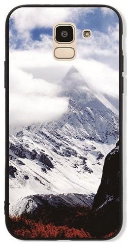 TopQ GLASS Samsung J6 Mountains 38408 - Phone Cover - Main image