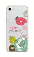 TopQ iPhone 7 silicone Happy Birthday 38188 - Phone Cover