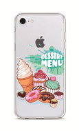TopQ iPhone 7 silicone Dessert Menu 38056 - Phone Cover