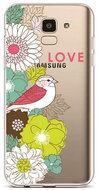TopQ Samsung J6 silicone Birdie Love 37969 - Phone Cover