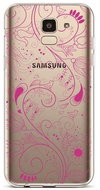 TopQ Samsung J6 silicone Pink Ornament 37924 - Phone Cover