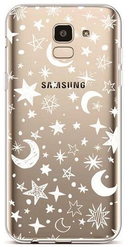 TopQ Samsung J6 silicone Night Sky 37923 - Phone Cover - Main image