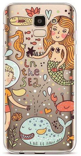 TopQ Samsung J6 silicone In The Sea 37918 - Phone Cover - Main image