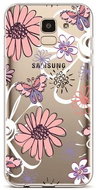 TopQ Samsung J6 silicone Flowers 37876 - Phone Cover