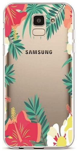 TopQ Samsung J6 silicone Lily 37868 - Phone Cover - Main image